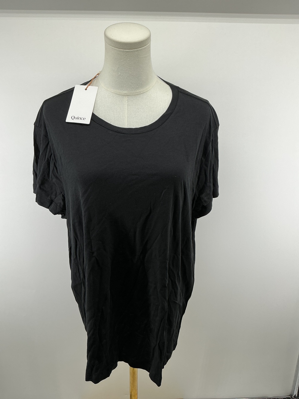 Cotton Modal Crew Neck Swing Tee